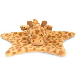 Keel Toys Pluche knuffeldoekje/tuttel dier giraffe 32 cm