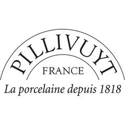 Pillivuyt Tea towel 90 White/Fungi Viskestykke Brun, Hvid