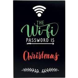 Securit chalkboard WiFi Silhouet Opslagstavle