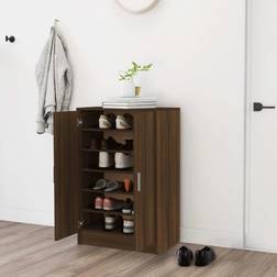 vidaXL Engineered Wood Bench 60 x 35 x 92 cm Shoe Rack