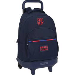 Mochila Grande Con Ruedas F.C. Barcelona 33 x 45 x 22 cm