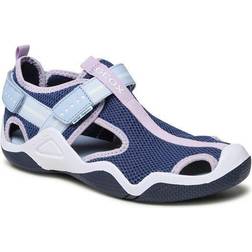 Geox J Wader Girl Sandal - Navy Lilac