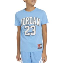 Jordan Air 23 Crew-Neck T-Shirt with Maxi Embossed Logo - 10-12 Y