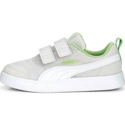 Puma Kinder Sneakers Low COURTFLEX V2 grau