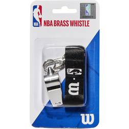 Wilson Basketball NBA Brass Whistle With Lanyard