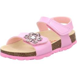 Superfit Fussbettpantoffel Sandaler - Pink