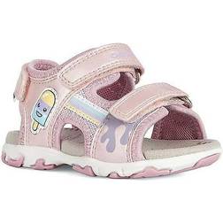 Geox Kids Ice Cream Motif Velcro Strap Sandals