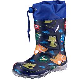 Beck Jungen Blinking Monsters Schneestiefel, Blau