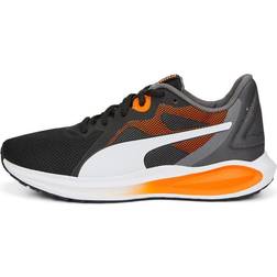 Puma Skor Twitch Runner Twist Jr 389696 01 Black/Cool Mid Gray Svart