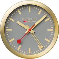 Mondaine Analogue Gold/Grey Tischuhr