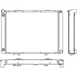 NRF Easy Fit 52023 Aluminium 573 448 32 Adaptateur