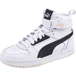 Puma Højtop Basketball Sneakers Rebound Game - Hvid