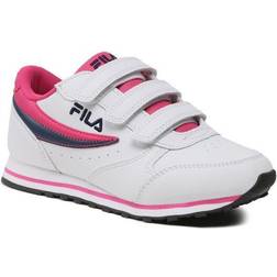 Fila Sneakers Orbit Velcro Kids 1010785.13228 White/Carmine Vit