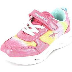 KangaROOS Jungen Mädchen K-SL Rise EV Sneaker, Daisy pink/Mint