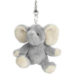 Heunec Elephant Kisses Keyring - Silver/Grey