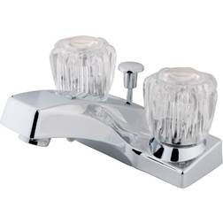 Kingston Brass KB101 4 in Centerset Bathroom Faucet Polished Chrome Chrome