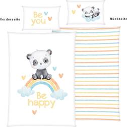 Baby Best Biancheria Da Letto Rainbow Panda 100x135 cm