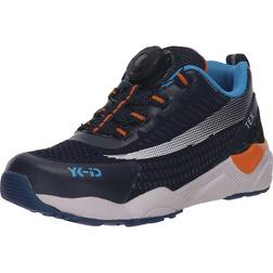 Lurchi LEURON-TEX YK-ID Sneaker, DK Blue ORANGE