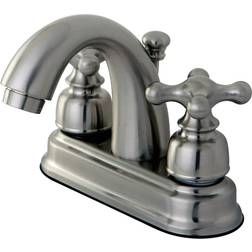 Kingston Brass FB5618AX 4 in Centerset Bathroom Faucet Brushed Nicke Nickel