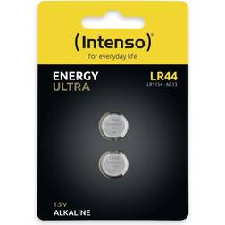 Intenso LR 44 Alkaline Energy 2er Blister 44/V13GA 115 mAh Batteria monouso LR44 Alcalino