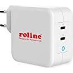 Roline Caricatore USB 100 W Ambiente interno Num. uscite: 2 x USB-C