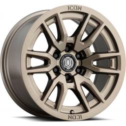 Icon Alloys Vector 6 Wheel, 17x8.5 with 6 on 135 Bolt Pattern