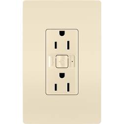 Legrand radiant with Netatmo 15 Amp Decorator Duplex Smart Outlet, Light Almond