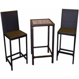 AZ Patio Heaters Bar Bistro Set