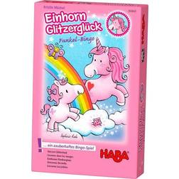 Haba Einhorn Glitzerglück Funkel-Bingo