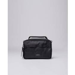 Sandqvist Crossbody Taske med Lynlås - Sort
