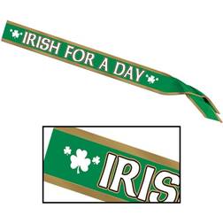 Beistle Irish For A Day Satin Sash