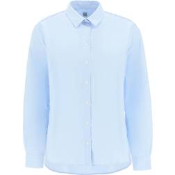 Toteme Cotton poplin shirt blue