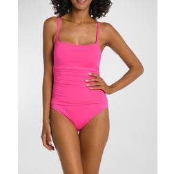 La Blanca Island Goddess Lingerie Mio One-Piece Swimsuit POP PINK