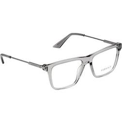 Versace Gray Square 593 TRANSPARENT GREY UNI