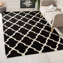 Safavieh Dhurries Collection Brown, Black, White 60x96"