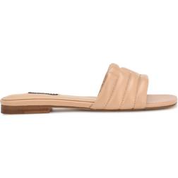 Nine West Menqs Flat Slide Sandals Light