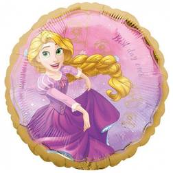 Amscan foil balloon Rapunzel girls 43 cm purple/gold