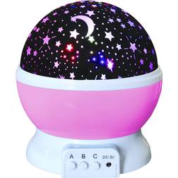 Starry for Rotating Star Party Favor Star Night Light