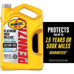 Pennzoil 5 qt. Platinum High Mileage 5W-20 Motor Oil