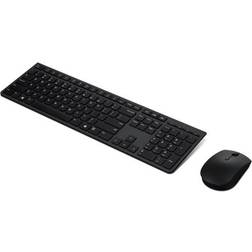 Lenovo 4X31K03931 Keyboard Mouse RF Wireless Bluetooth US English Black
