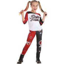 Fun Costumes Harley Quinn Squad Costume Black Red White M