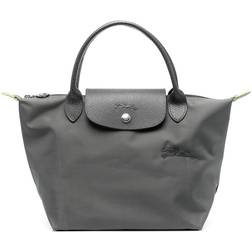Longchamp Le Pliage Green Nylon Satchel