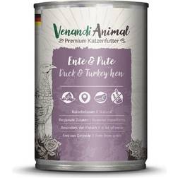 Venandi Animal ente & pute 6 x400g │ katzennassfutter