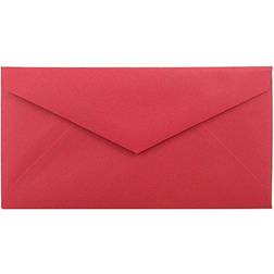 Jam Paper Monarch Envelopes 3 7/8 x 7 1/2 Red 25/Pack