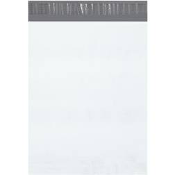 Office Depot Poly Mailers, 12" x 15 1/2" White, PK500