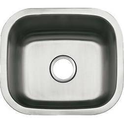 Kingston Brass Gourmetier GKUS16168 Undermount Single Bowl Kitchen Sink Brushed