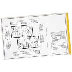 5 EICHNER Planschutztaschen transparent/gelb