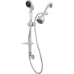 Elements Of Design Professional Dual Shower Head Gray