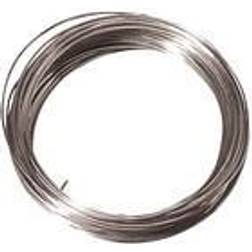 Rayher Silberdraht mit Kupferkern Basteldraht silber 0,4 Ø mm 20,0 m 1 St