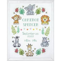 Design Works Counted Cross Stitch Kit 11 x 14 in the Jungle 14 Count